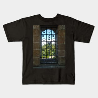 Falkland Palace Gateway, Scotland Kids T-Shirt